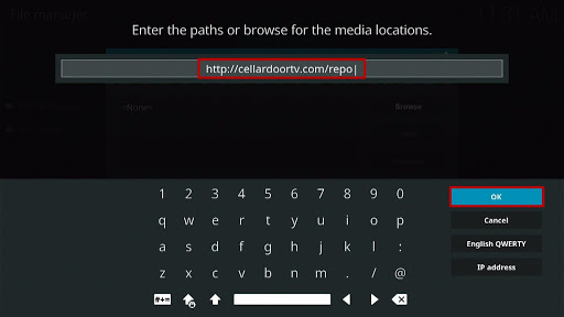 Install Number Kodi Addon Step 1
