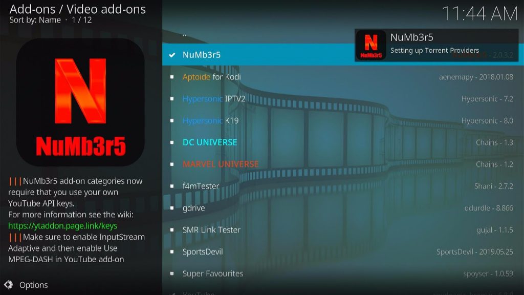 Install Number Kodi Addon Step 14