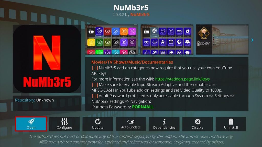 Install Number Kodi Addon Step 15
