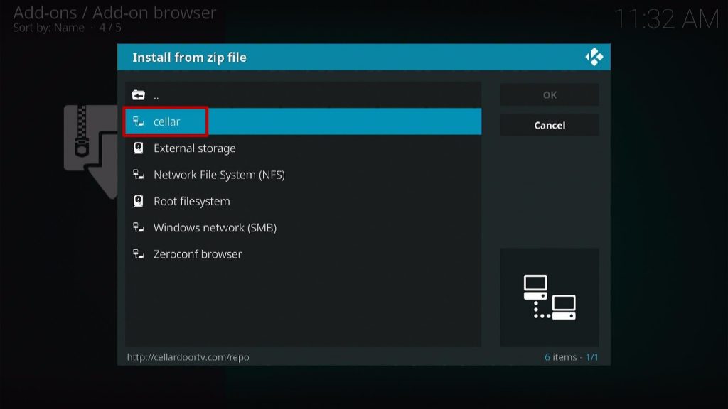 Install Number Kodi Addon Step 5
