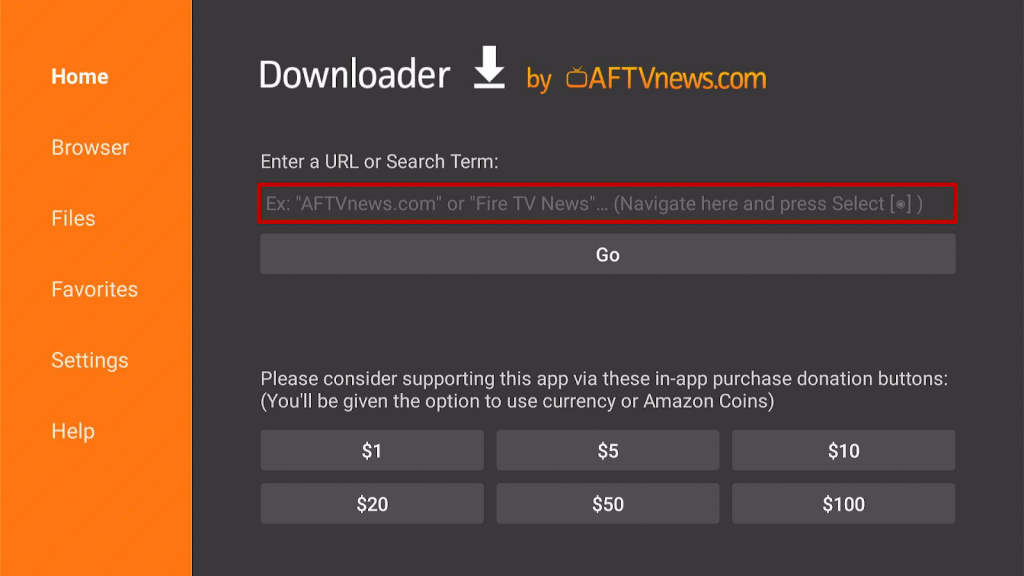 Install Oceanstreamz App on Firestick Step 13