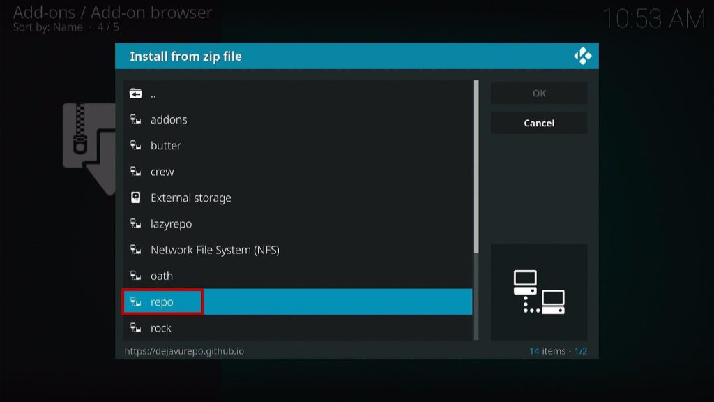Install Revolution Kodi Addon Step 5