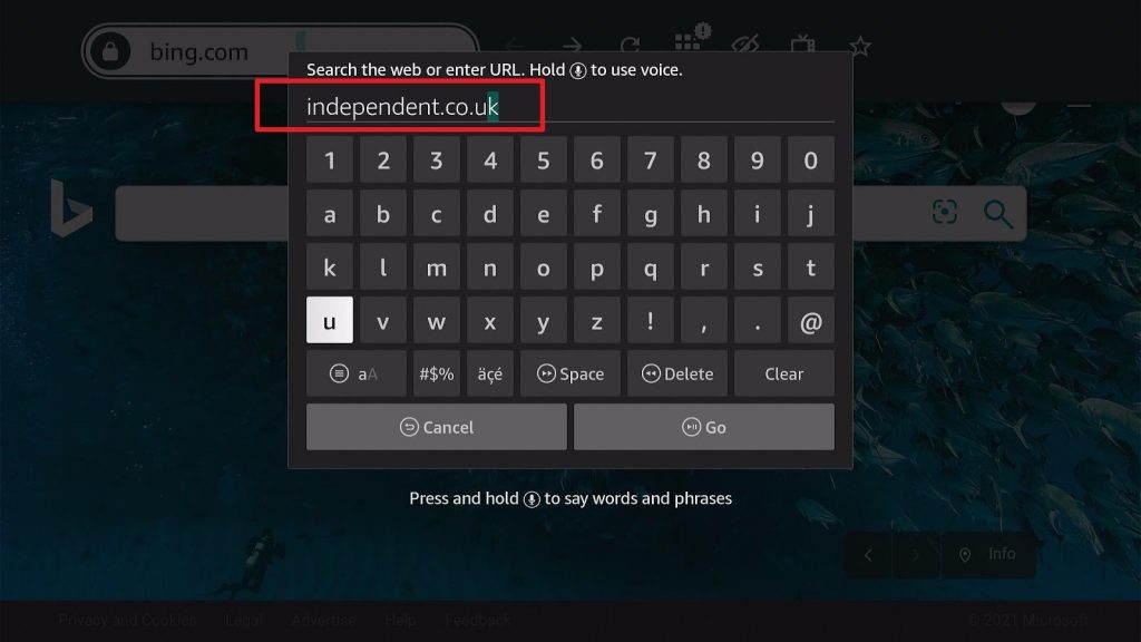 Install Stream Independent TV on Firestick Step 5