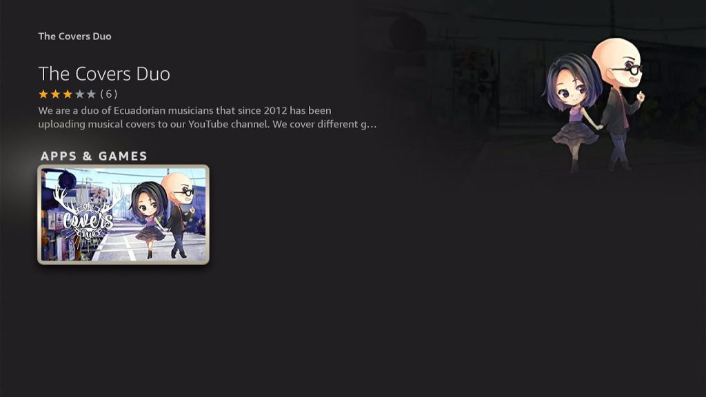 Install The Covers Duo App on your Firestick Step 5