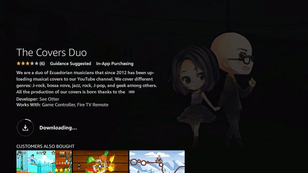 Install The Covers Duo App on your Firestick Step 7