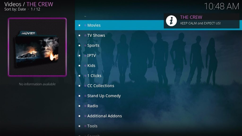 Install The Crew Kodi Addon Step 16