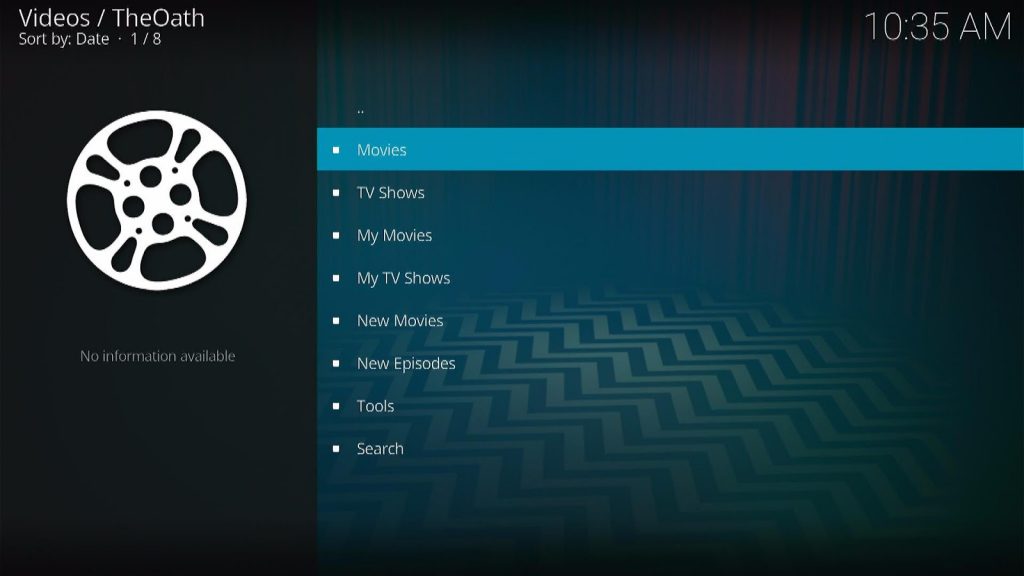 Install The Oath Kodi Addon Step 15
