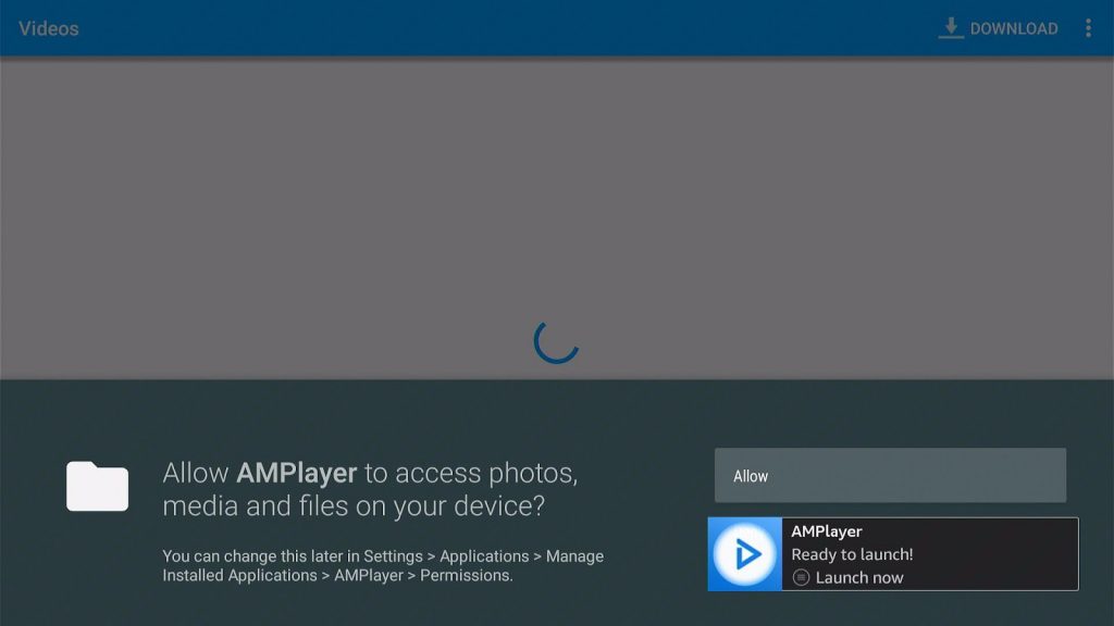 Install the AMPlayer App on your Firestick Step 19