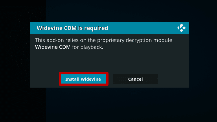 Install the DAZN Kodi Addon Step 11