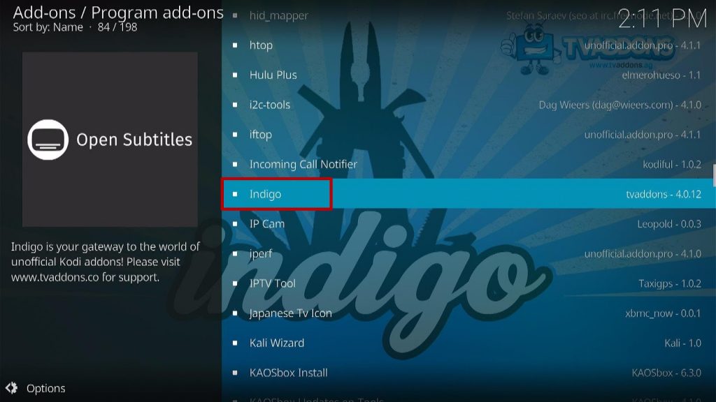 Install the Fresh Start Kodi Addon Step 1