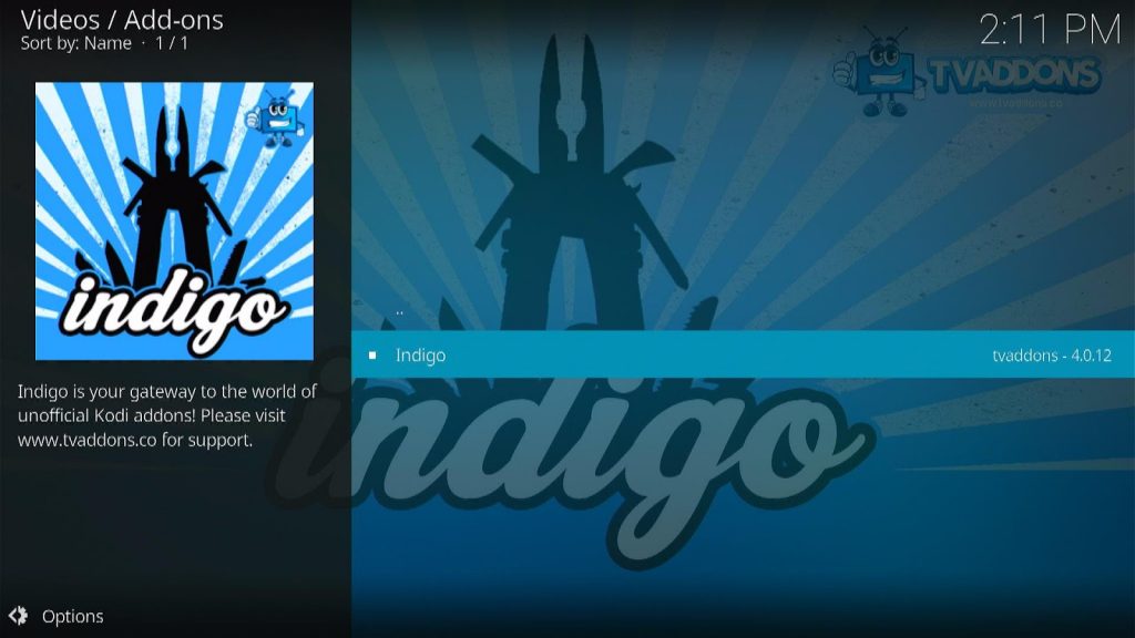 Install the Fresh Start Kodi Addon Step 5