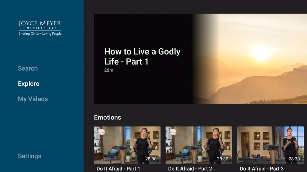 Install the Joyce Meyer Ministries App on your Firestick Step 9b