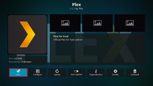 Install the Plex Kodi Addon Step 9