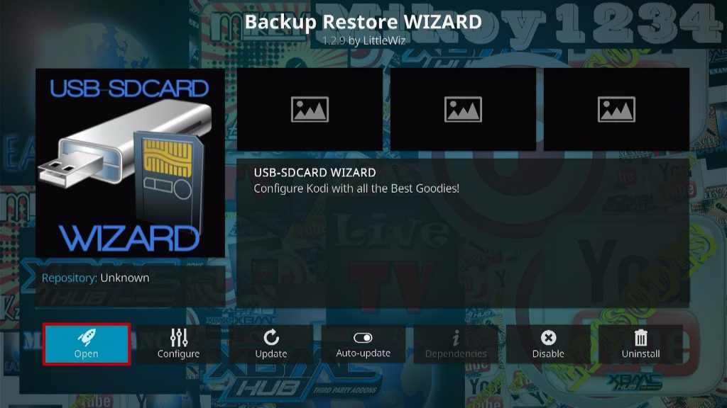 Install the USB-SDCard Wizard Step 4