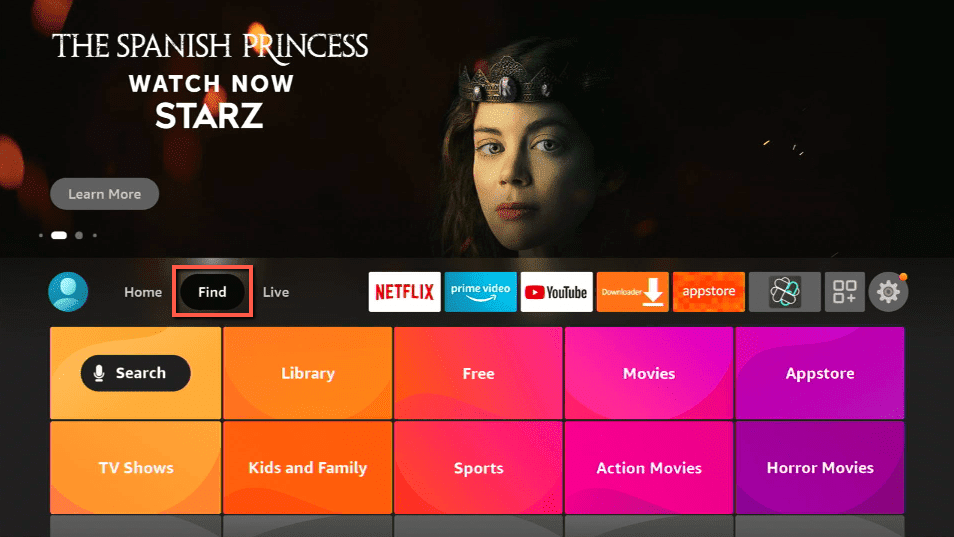 Silk Browser Installation Guide on Firestick Step1