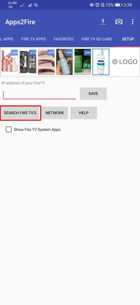 Installing Apps on your Firestick from Android Phone Step 12