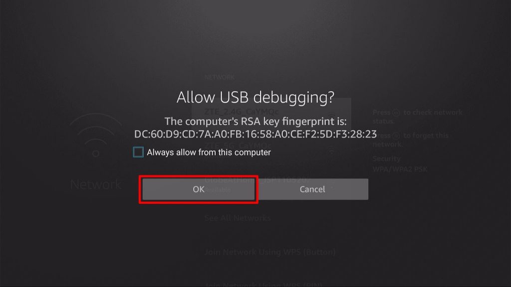 Installing Apps on your Firestick from Android Phone Step 17
