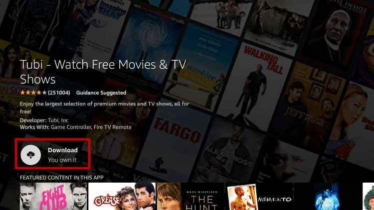 STEP 5 Install Tubi App on Firestick