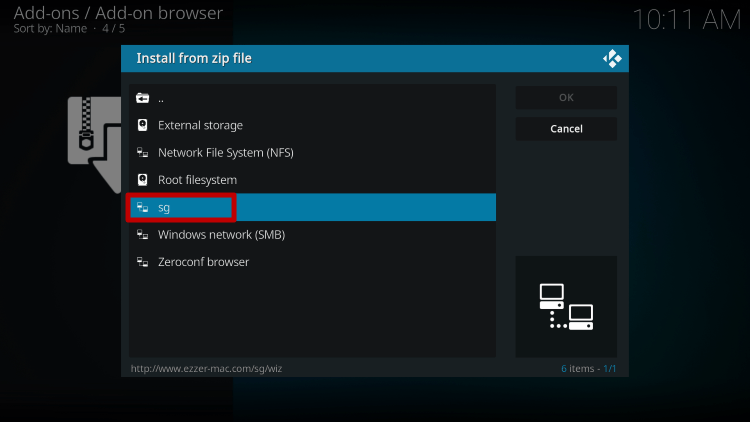 Step 12 Install Zilt Kodi Build
