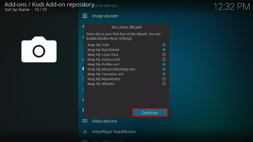 Step 15 Install No Limits Magic Kodi Build