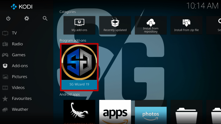Step 17 Install Zilt Kodi Build