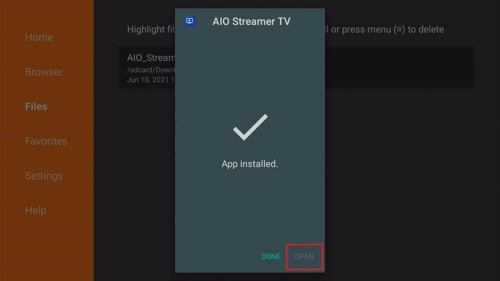 Step 18 Install AIO Streamer TV on Firestick