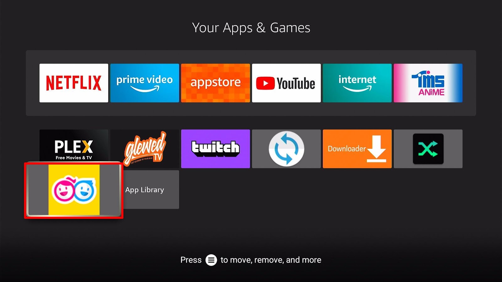 Step 18 Install HappyKids TV App on Firestick