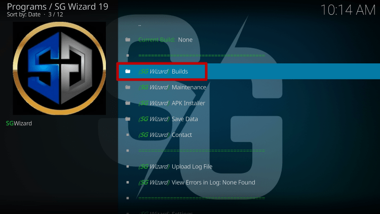 Step 18 Install Zilt Kodi Build