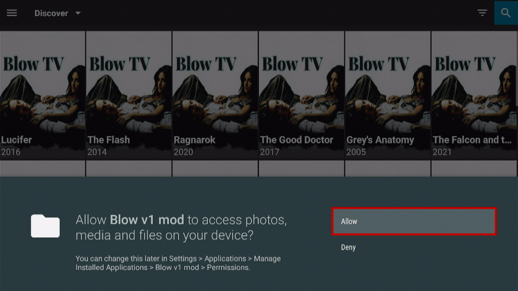 Step 19 Install the Blow TV App on Firestick