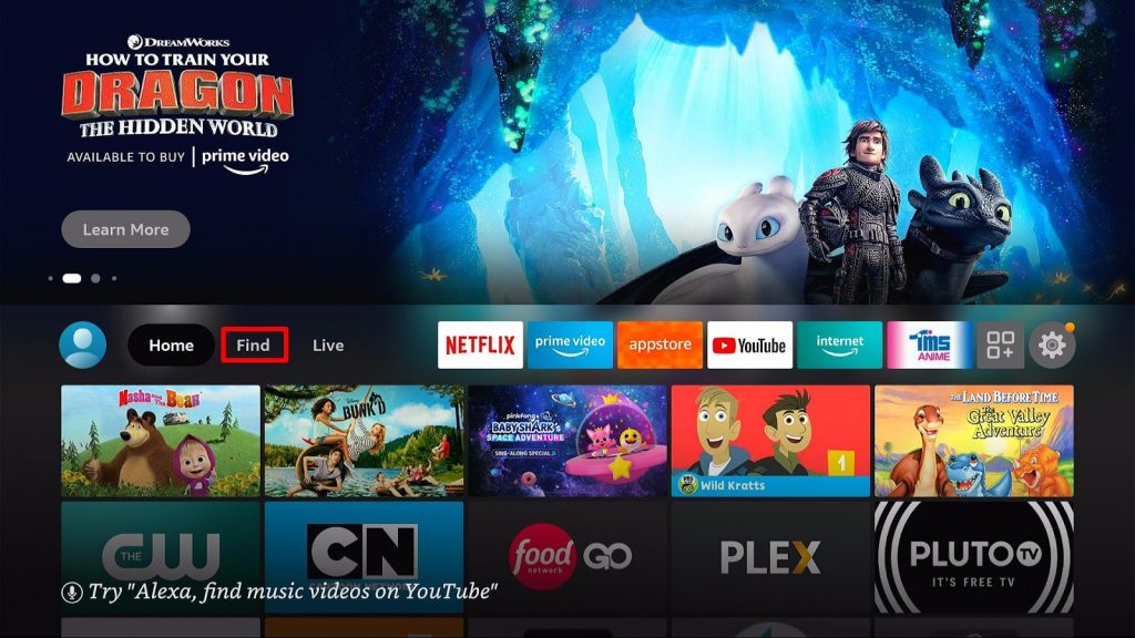 Step 1b Watch Business Insider News Stream Website on Firestick