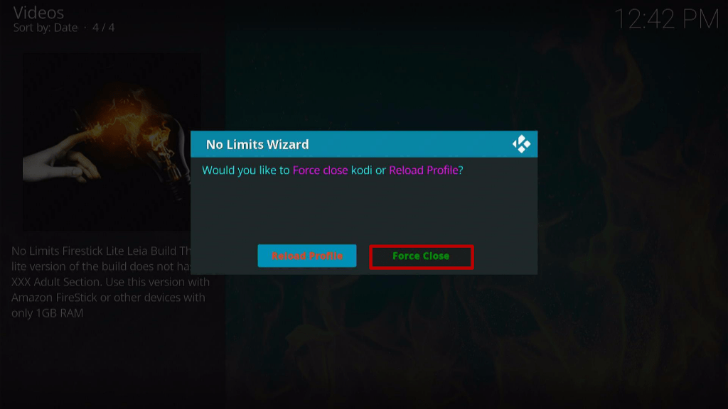 Step 21 Install No Limits Magic Kodi Build