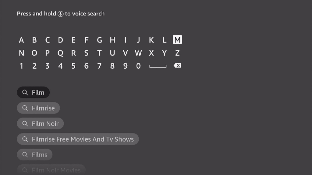 Step 3 Install FilmRise App on Firestick