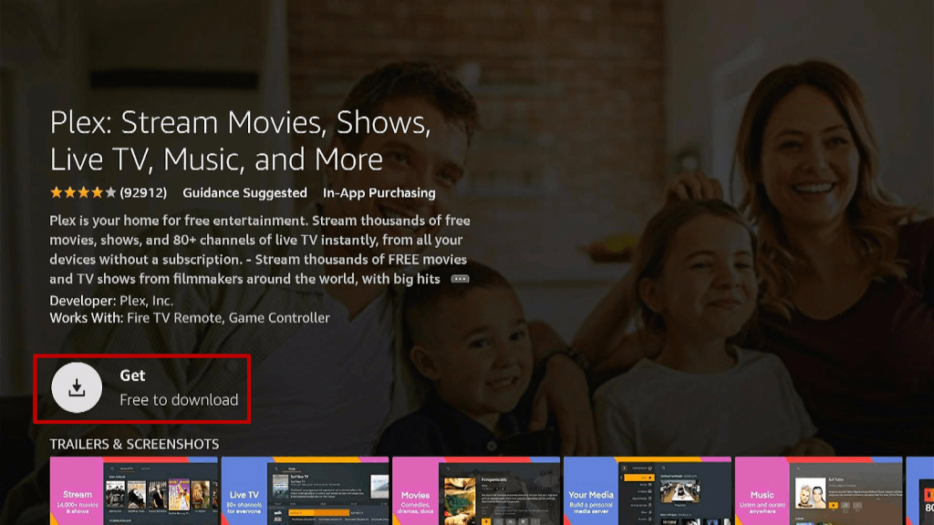 Step 5 Install the Plex App on Firestick