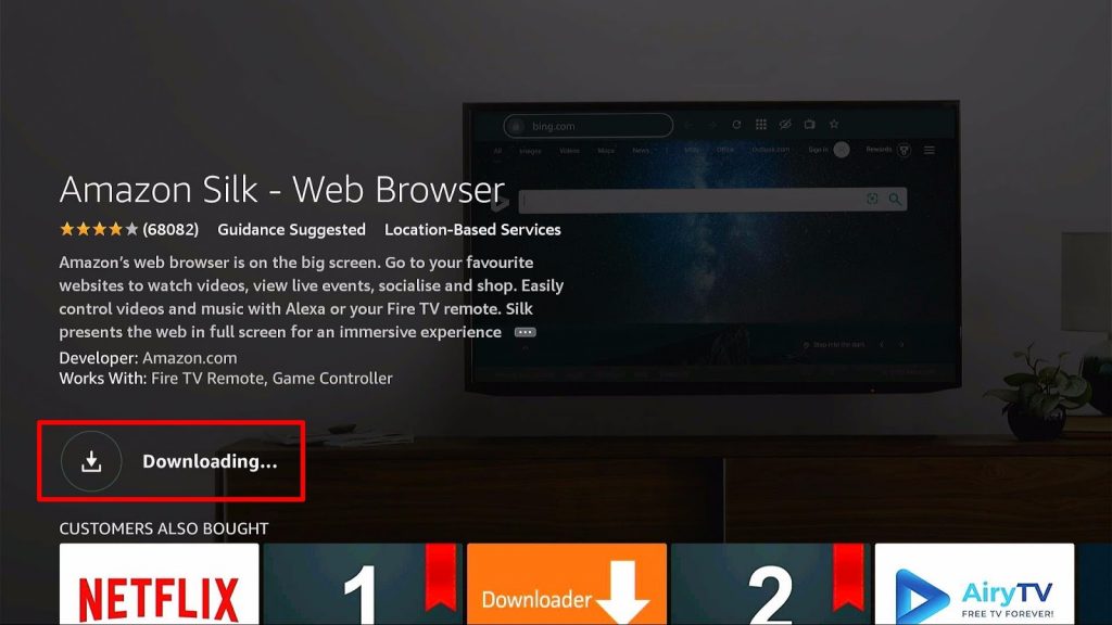 Step 5 Watch Business Insider News Stream Website on Firestick