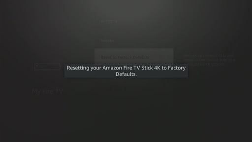 Step 6 How to Reboot your Firestick Device