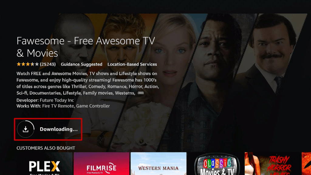 Step 6 Install Fawesome TV App on Firestick
