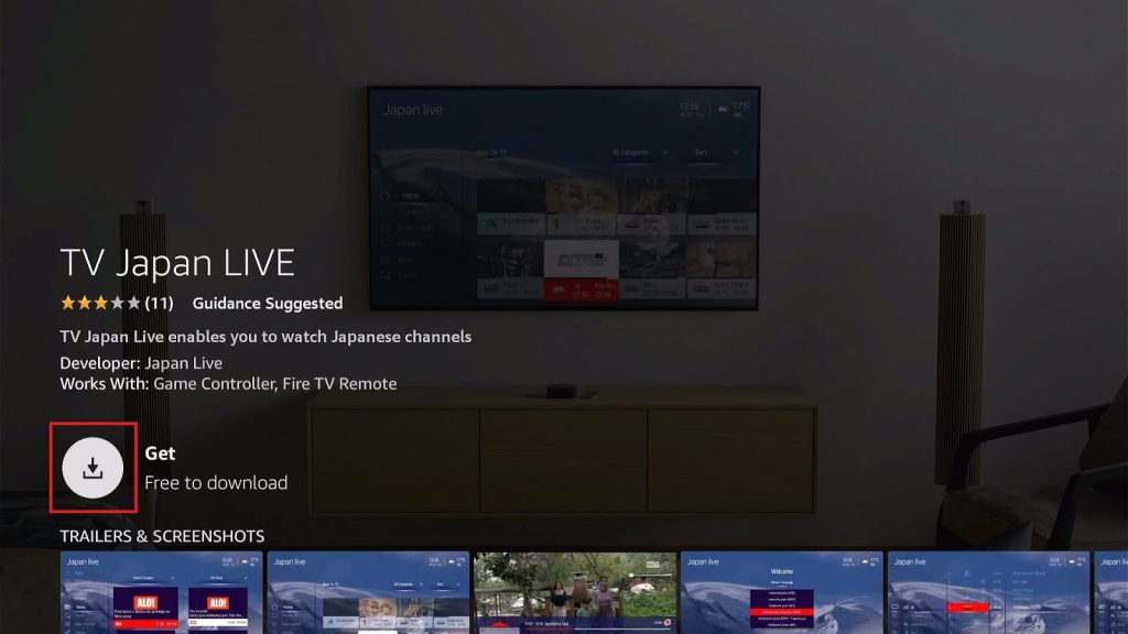 Step 6 Install Japan Live on Firestick