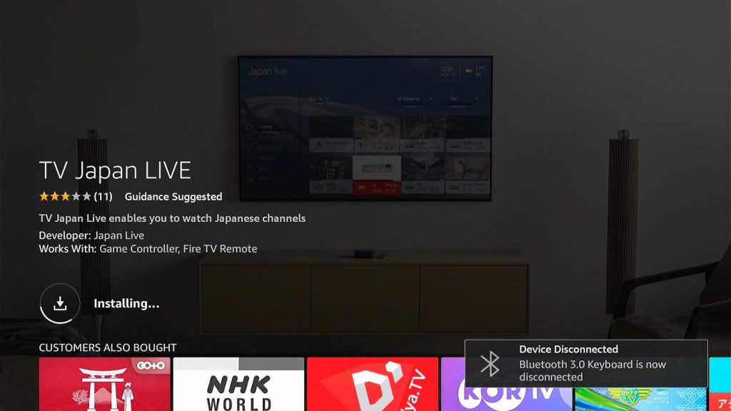 Step 8 Install Japan Live on Firestick