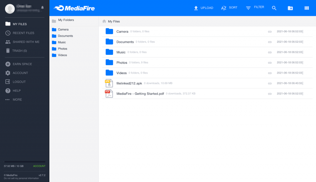 Upload Files on MediaFire Step 4