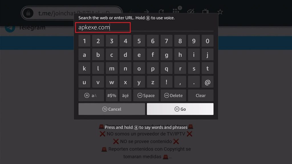 APK Exe website on your Fire TV Stick 4