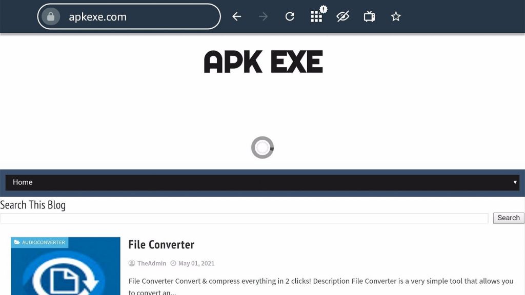 APK Exe website on your Fire TV Stick 5