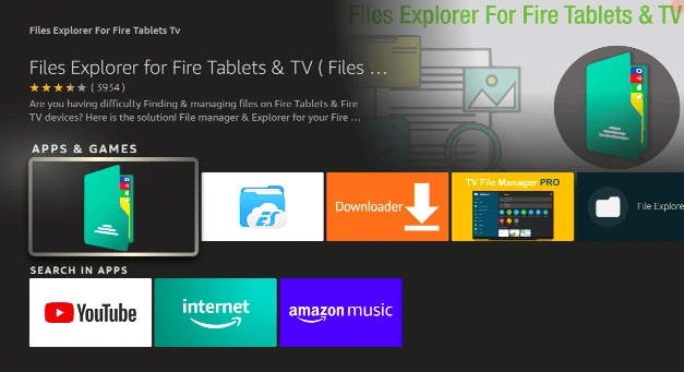 Files Explorer
