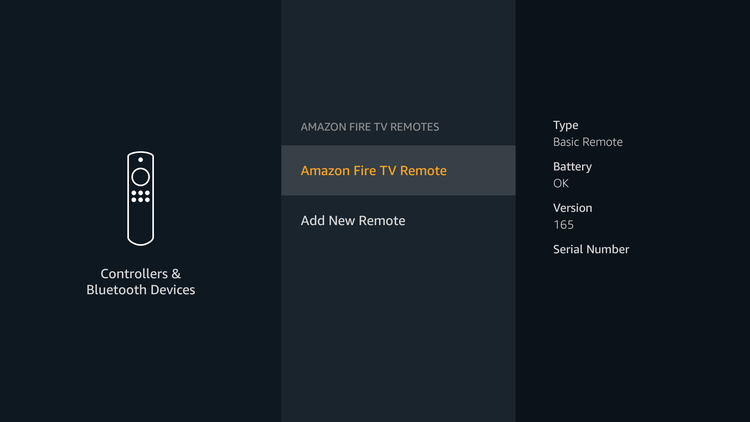 Fire Stick Remote