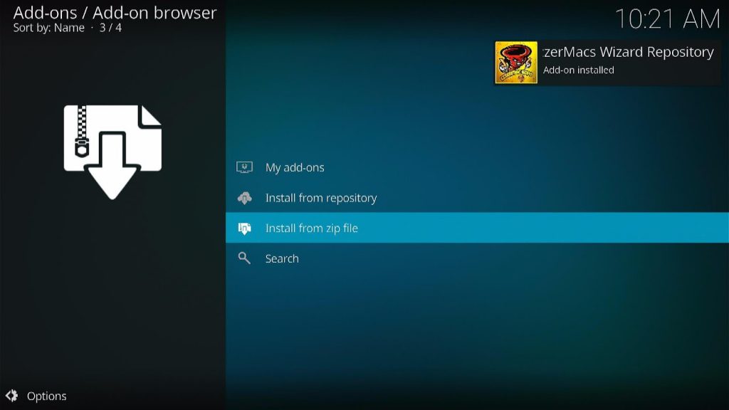Install 1874 Cars Xon Kodi Build 14