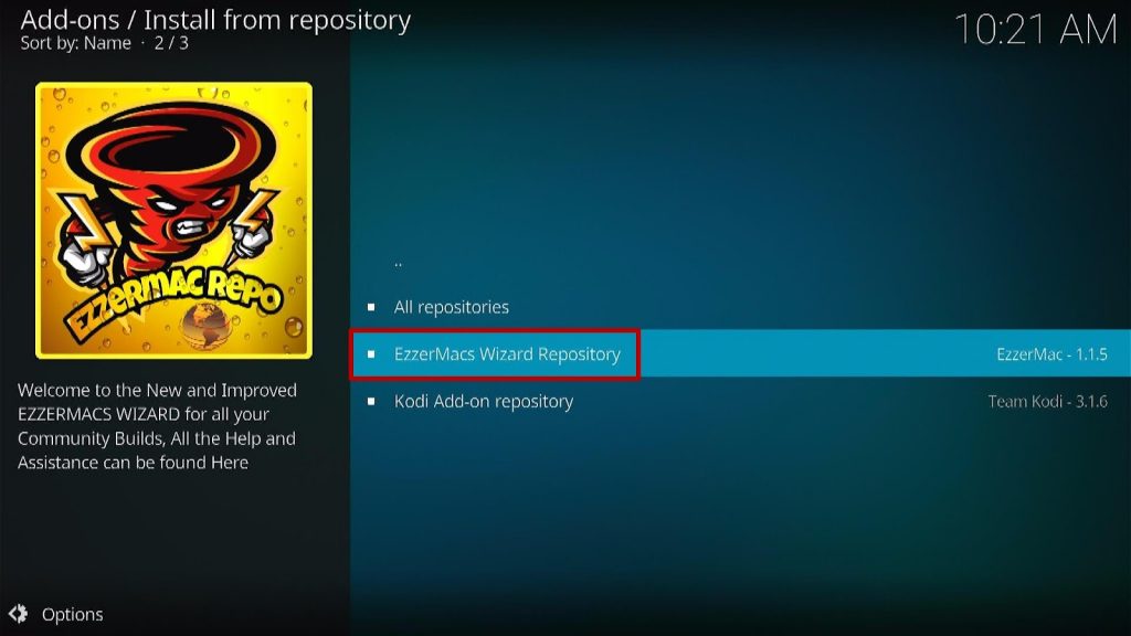 Install 1874 Cars Xon Kodi Build 16