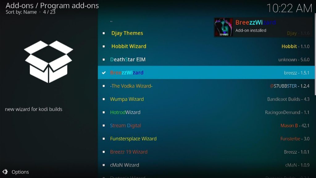 Install 1874 Cars Xon Kodi Build 20