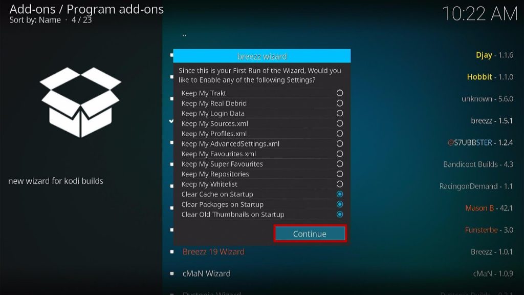 Install 1874 Cars Xon Kodi Build 21