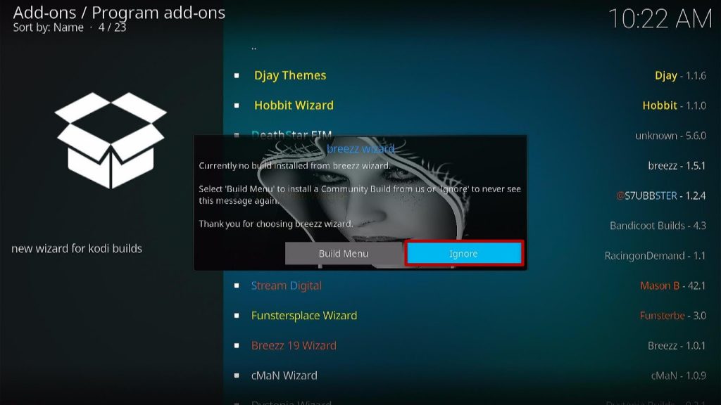 Install 1874 Cars Xon Kodi Build 22