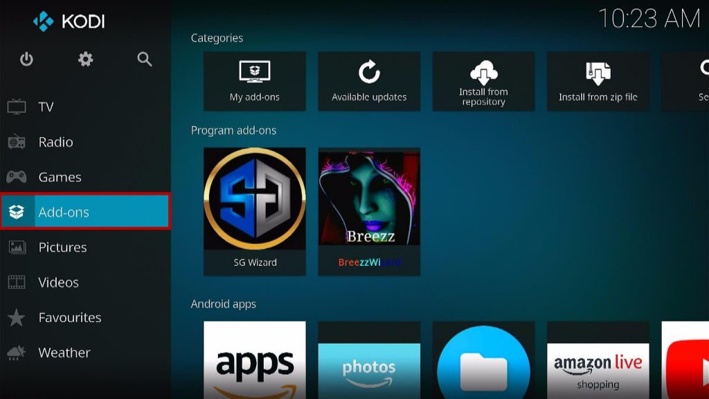 Install 1874 Cars Xon Kodi Build 23
