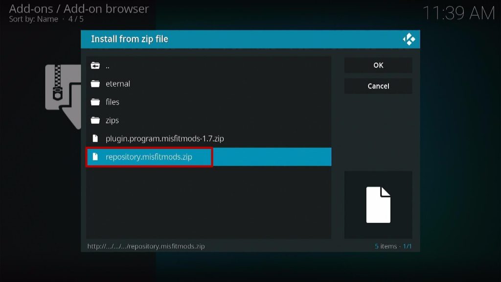 Install Atomic Matrix Kodi Build 14